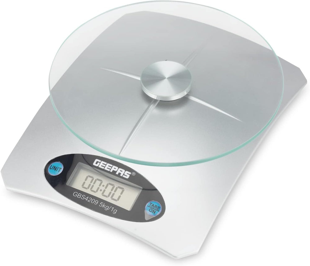 Geepas Digital Kitchen Scale GBS4209 With 2 Year Warranty