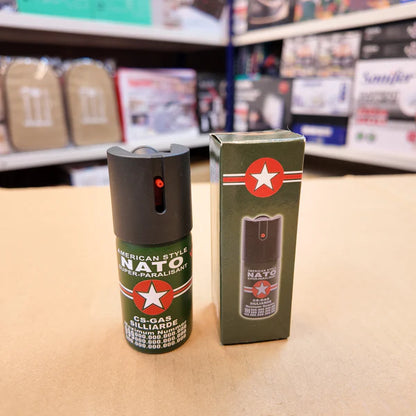 German Imported Nato Pepper Spray for Personal Protection with Strong, Long-Range Defense