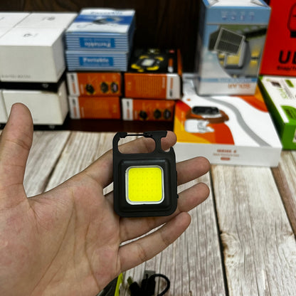 Rechargeable Cob Light Keychain