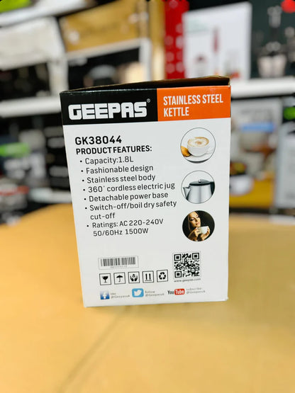 GEEPAS Stainless Steel Kettle GK38044