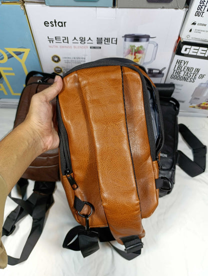 Imported PU Leather Side/Messenger Bag