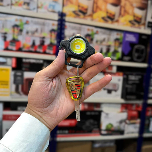 Imported W5133 COB Rechargeable Keychain Light for Bright Illumination with Compact and Portable Design