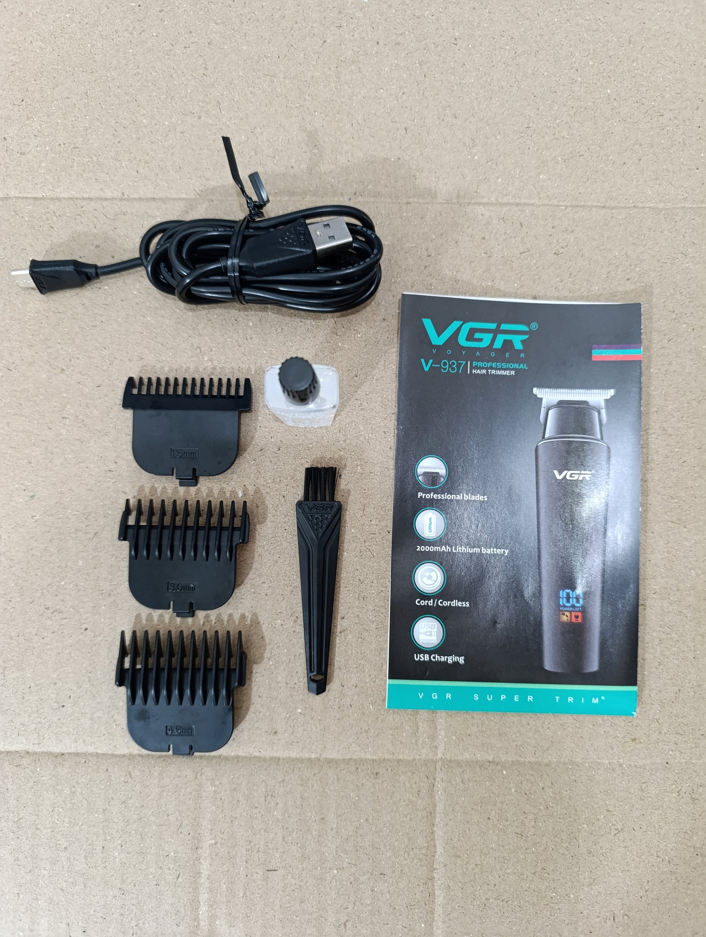 VGR Professional Hair Trimmer V-937