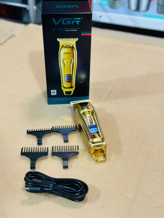 VGR Professional Hair Trimmer V-965 for Smooth Grooming with Sharp Blades, Multiple Length Settings, and Ergonomic Design